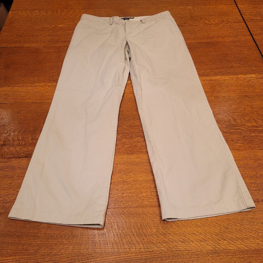 Ralph Lauren Classic Chino Pants Beige Size 14